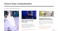 Desktop Screenshot of classicruby.com